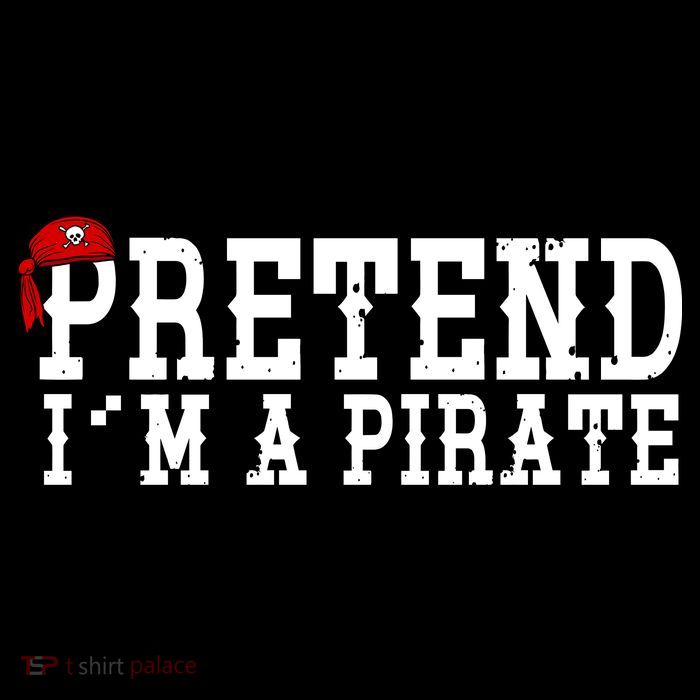 Pretend I'm A Pirate Funny Halloween Costume Cooling Performance Long Sleeve Crew