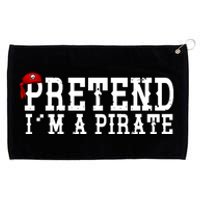 Pretend I'm A Pirate Funny Halloween Costume Grommeted Golf Towel