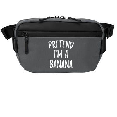 Pretend IM A Banana Funny Cute Halloween Costume Gift Crossbody Pack