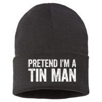 Pretend IM A Tin Man Adult Costume Sustainable Knit Beanie