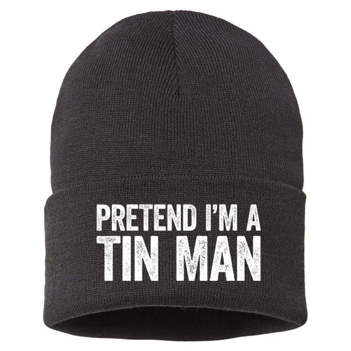 Pretend IM A Tin Man Adult Costume Sustainable Knit Beanie