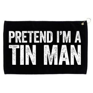 Pretend IM A Tin Man Adult Costume Grommeted Golf Towel