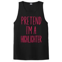 Pretend IM A Highlighter Teacher Halloween Costume PosiCharge Competitor Tank