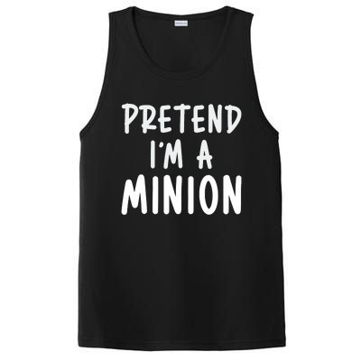 Pretend IM A Minion Costume Party Funny Halloween Minion PosiCharge Competitor Tank