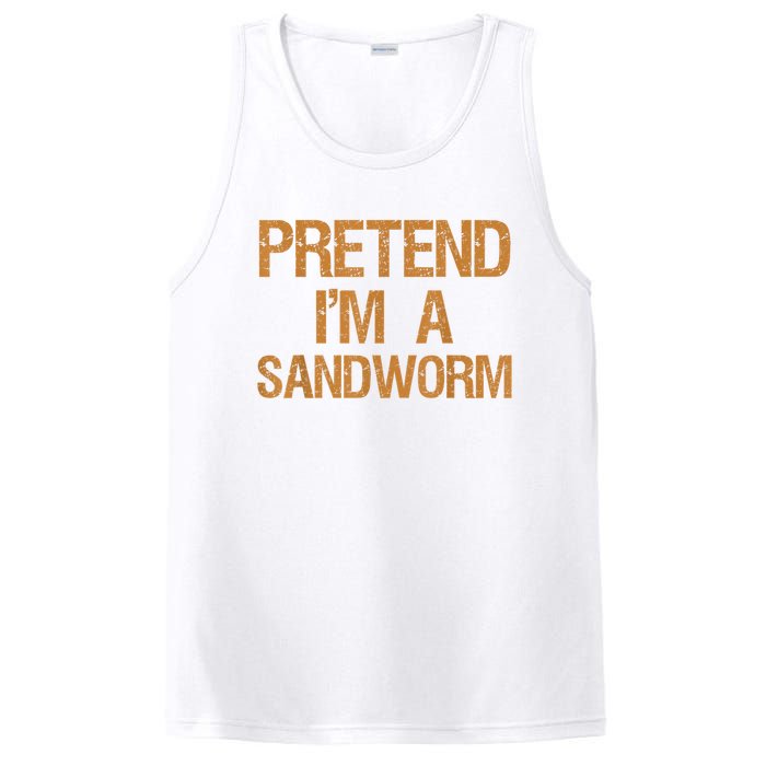 Pretend Im A Sandworm Funny Boy & Women Costume PosiCharge Competitor Tank