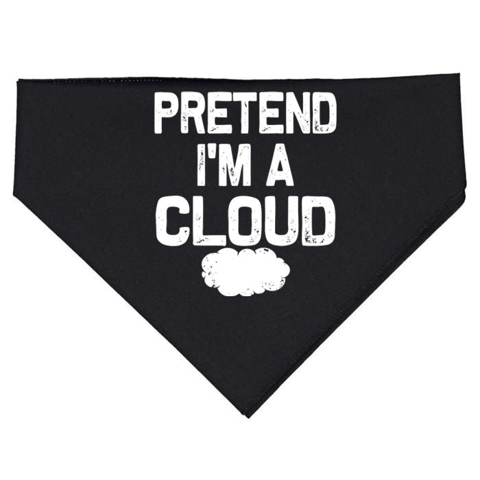 Pretend IM A Cloud Halloween Costumes USA-Made Doggie Bandana