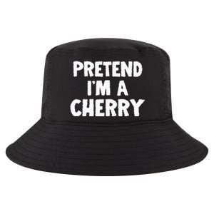 Pretend I'm A Cherry Funny Halloween Costume Humor Cool Comfort Performance Bucket Hat