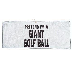 Pretend Im A Giant Golf Ball Easy Halloween Costume Large Microfiber Waffle Golf Towel