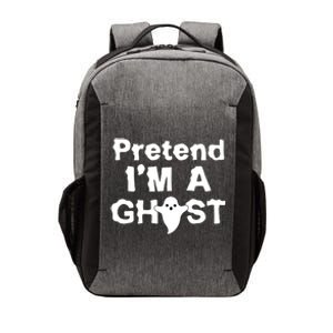 Pretend I'm A Ghost Funny Halloween Vector Backpack