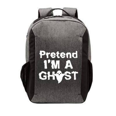 Pretend I'm A Ghost Funny Halloween Vector Backpack