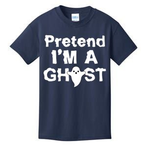 Pretend I'm A Ghost Funny Halloween Kids T-Shirt