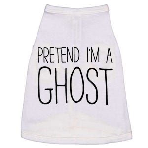 Pretend Im A Ghost Adult Doggie Tank