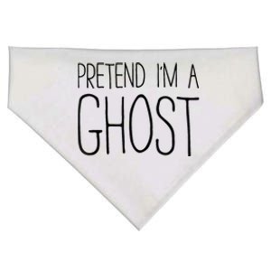 Pretend Im A Ghost Adult USA-Made Doggie Bandana