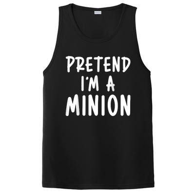 Pretend Im A Minion Costume Party Funny Halloween Minion PosiCharge Competitor Tank