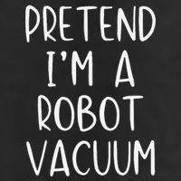 Pretend IM A Robot Vacuum Costume Halloween Lazy Easy Large Microfiber Waffle Golf Towel