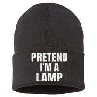 Pretend IM A Lamp Family Group Lazy Easy Halloween Costume Sustainable Knit Beanie