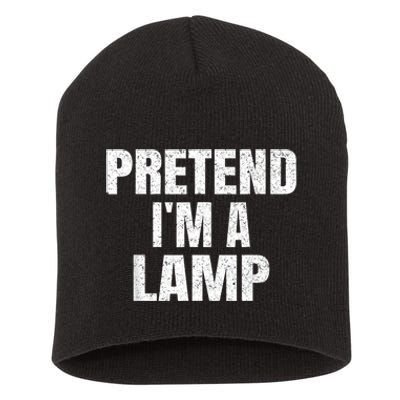 Pretend IM A Lamp Family Group Lazy Easy Halloween Costume Short Acrylic Beanie