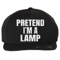 Pretend IM A Lamp Family Group Lazy Easy Halloween Costume Wool Snapback Cap