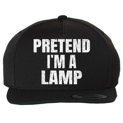 Pretend IM A Lamp Family Group Lazy Easy Halloween Costume Wool Snapback Cap