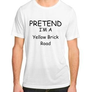 Pretend IM A Yellow Brick Road Wizard Costume New Years Adult ChromaSoft Performance T-Shirt