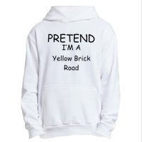 Pretend IM A Yellow Brick Road Wizard Costume New Years Urban Pullover Hoodie