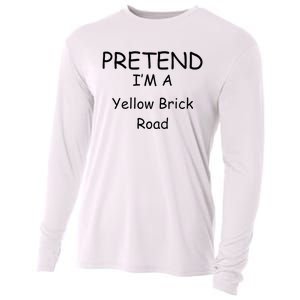 Pretend IM A Yellow Brick Road Wizard Costume New Years Cooling Performance Long Sleeve Crew