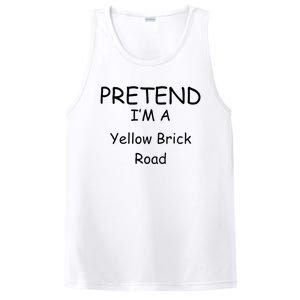 Pretend IM A Yellow Brick Road Wizard Costume New Years PosiCharge Competitor Tank