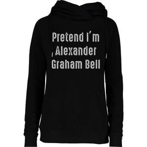 Pretend IM Alexander Graham Bell Easy Womens Funnel Neck Pullover Hood