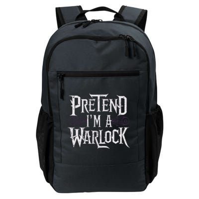 Pretend IM A Warlock Daily Commute Backpack