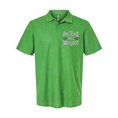 Pretend IM A Warlock Softstyle Adult Sport Polo