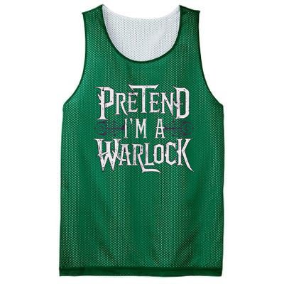 Pretend IM A Warlock Mesh Reversible Basketball Jersey Tank