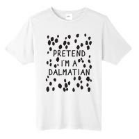 Pretend I'm A Dalmatian Shirt Funny Lazy Halloween Costume Tall Fusion ChromaSoft Performance T-Shirt