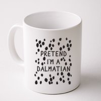 Pretend I'm A Dalmatian Shirt Funny Lazy Halloween Costume Coffee Mug