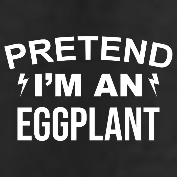 Pretend I'm An Eggplant Lazy Halloween Costume Beanie