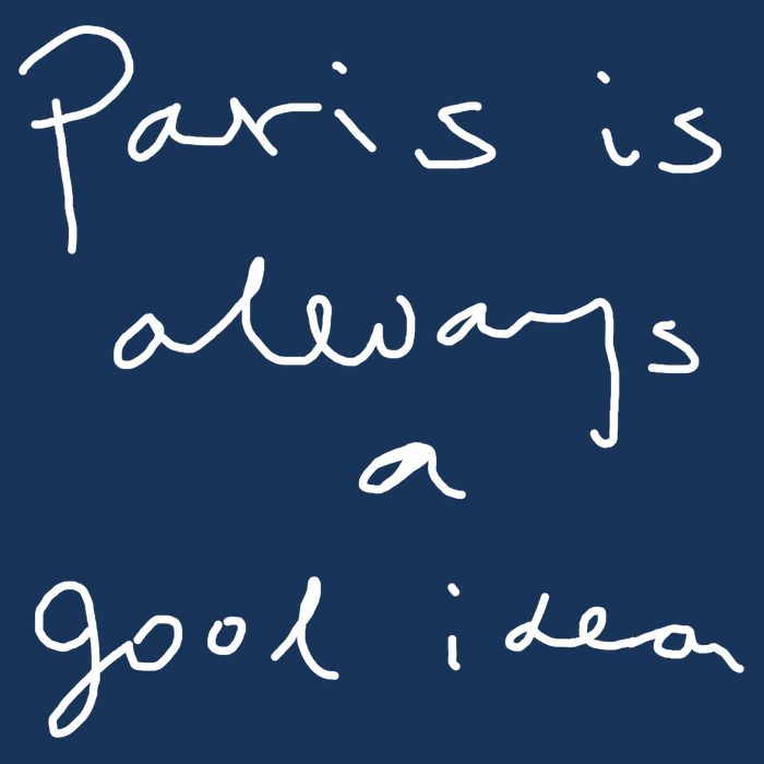 Paris Is Always A Good Idea Infant Baby Jersey Bodysuit