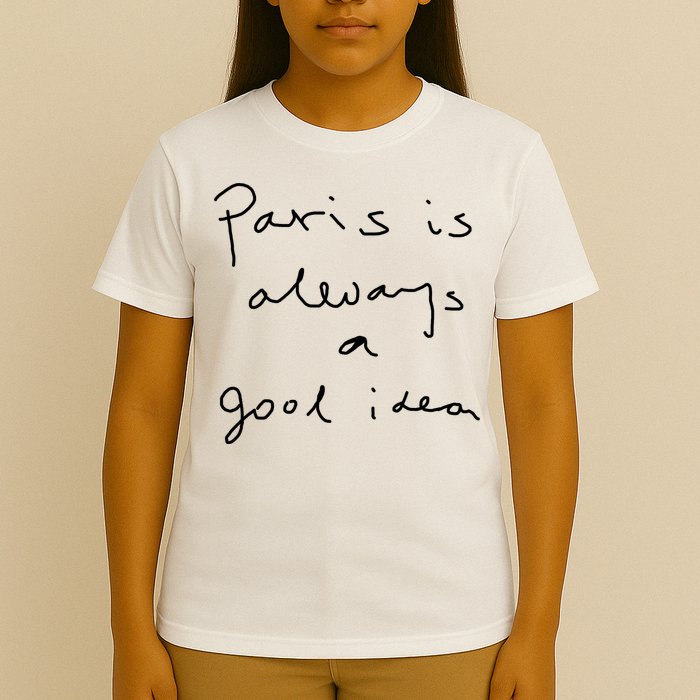 Paris Is Always A Good Idea T-Shirt