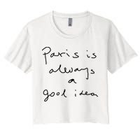 Paris Is Always A Good Idea Crop Top