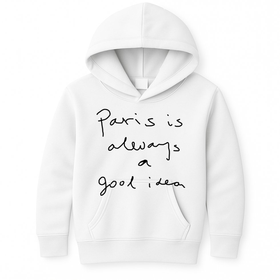 Paris Is Always A Good Idea Kids Hoodie
