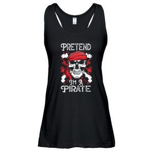 Pretend Im A Pirate Funny Ideas For Halloween Ladies Essential Flowy Tank