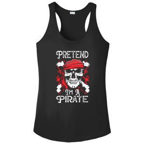 Pretend Im A Pirate Funny Ideas For Halloween Ladies PosiCharge Competitor Racerback Tank