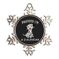 Pretend Im a Dalmatian Dog Halloween DYI Costume Metallic Star Ornament