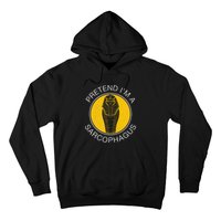 Pretend IM A Sarcophagus Funny Ancient Egypt Artifacts Fans Hoodie