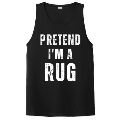 Pretend IM A Rug Matching Costume Funny Halloween PosiCharge Competitor Tank