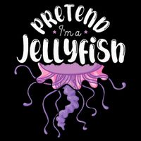 Pretend Im A Jellyfish Cooling Performance Crew T-Shirt