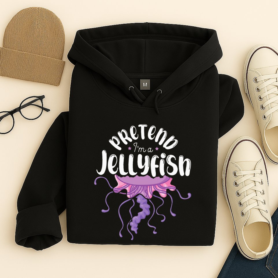Pretend Im A Jellyfish Hoodie