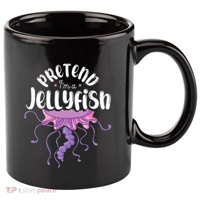 Pretend Im A Jellyfish 11oz C Handle Ceramic Mug