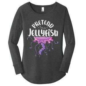 Pretend Im A Jellyfish Women's Perfect Tri Tunic Long Sleeve Shirt