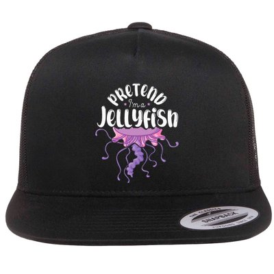 Pretend Im A Jellyfish Flatbill Hat