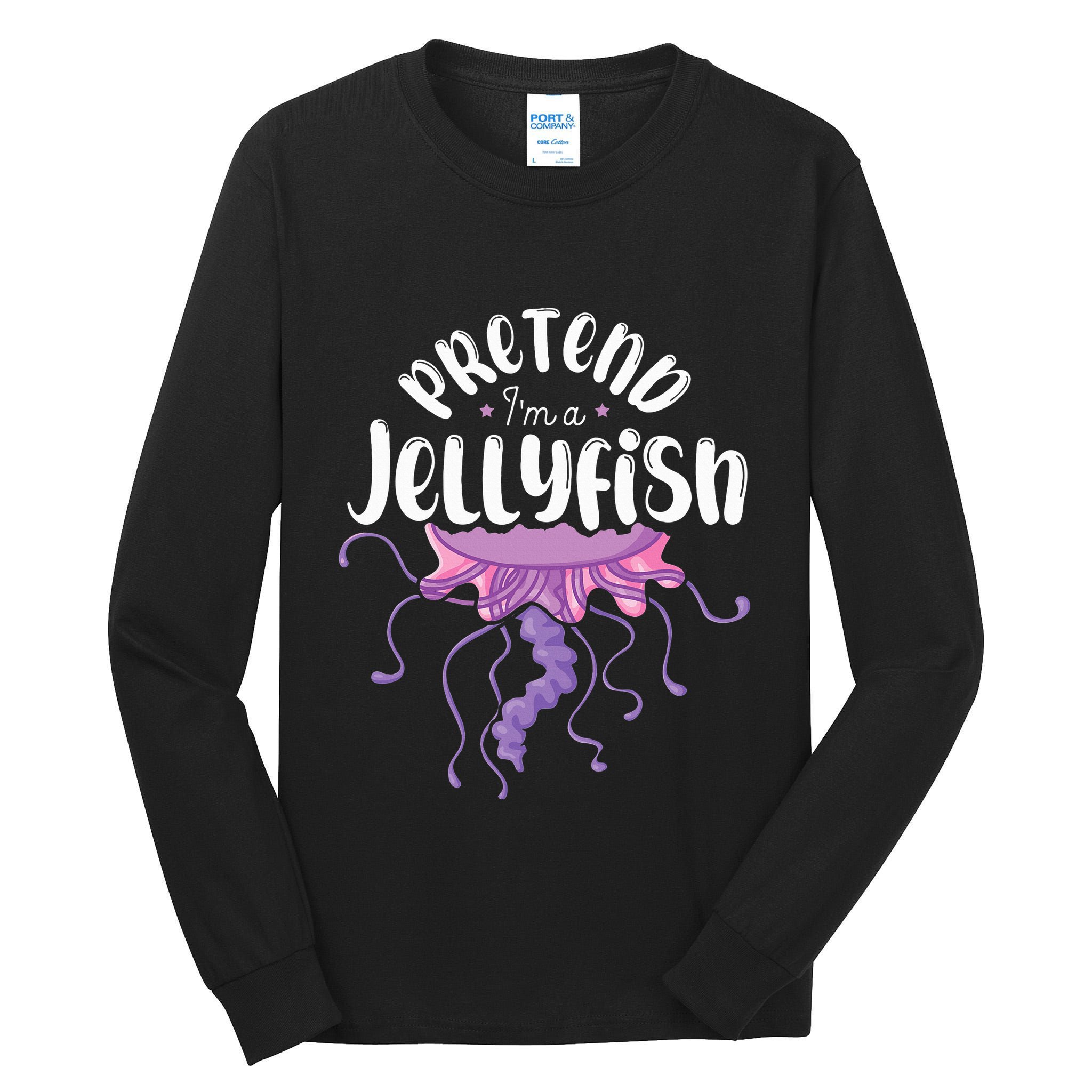 Pretend Im A Jellyfish Tall Long Sleeve T-Shirt