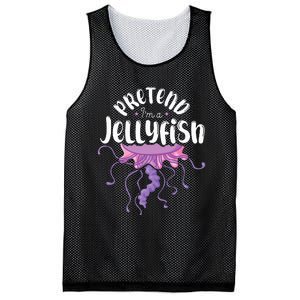 Pretend Im A Jellyfish Mesh Reversible Basketball Jersey Tank